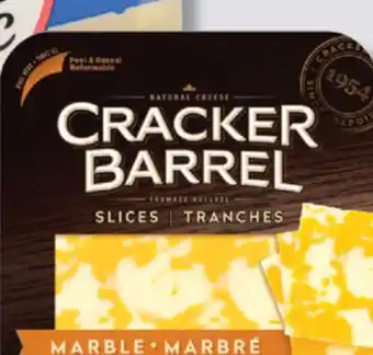 IGA CRACKER BARREL CHEESE SLICES offer