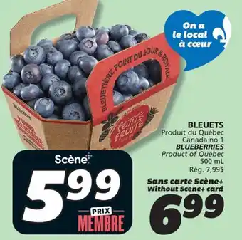IGA BLUEBERRIES offer