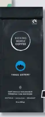 IGA KICKING HORSE GROUND COFFEE offer