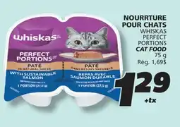IGA WHISKAS PERFECT PORTIONS offer