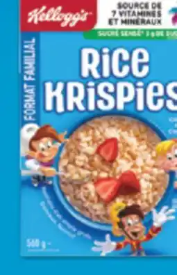 IGA KELLOGG'S CEREAL offer