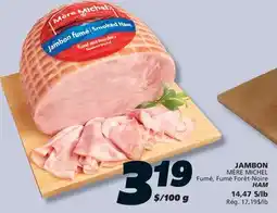 IGA MÈRE MICHEL HAM offer