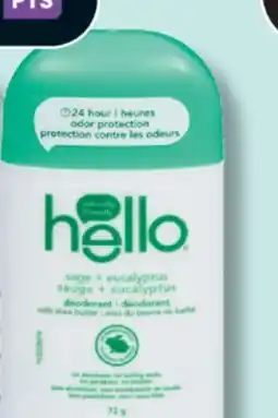 IGA HELLO DEODORANT offer