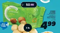IGA COMPLIMENTS WHITE POTATOES offer