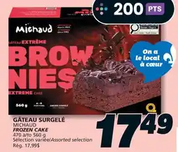 IGA MICHAUD FROZEN CAKE offer