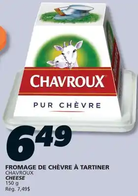 IGA CHAVROUX CHEESE offer