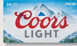 IGA COORS LIGHT BEER offer