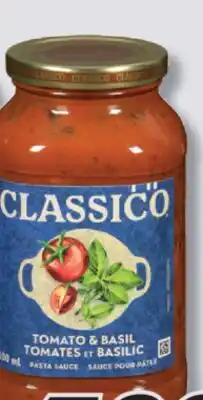 IGA CLASSICO PESTO, PIZZA OR PASTA SAUCE offer