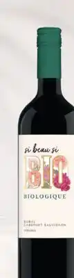 IGA SI BEAU SI BIO ORGANIC WHITE OR RED WINE offer