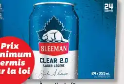 IGA SLEEMAN CLEAR 2.0 BEER offer