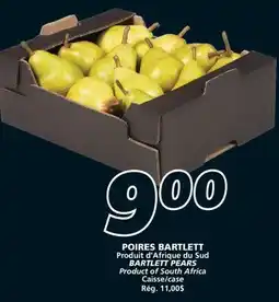 IGA BARTLETT PEARS offer