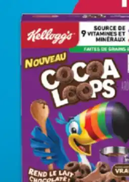 IGA KELLOGG'S CEREAL offer
