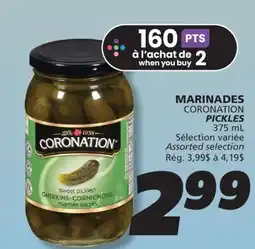 IGA CORONATION PICKLES offer