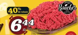 Marché Richelieu BOEUF HACHÉ EXTRA-MAIGRE | EXTRA LEAN GROUND BEEF, ECONOMIC PACK offer