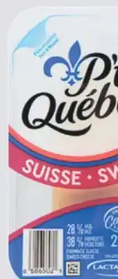 IGA P'TIT QUÉBEC CHEESE SLICES offer