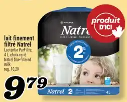 Marché Richelieu LAIT FINEMENT FILTRÉ NATREL | NATREL FINE-FILTERED MILK offer