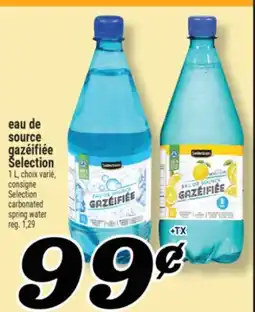 Marché Richelieu EAU DE SOURCE GAZÉIFIÉE SELECTION | SELECTION CARBONATED SPRING WATER offer