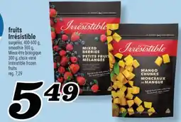 Marché Richelieu FRUITS IRRÉSISTIBLE| IRRÉSISTIBLE FROZEN FRUITS offer