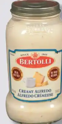 IGA BERTOLLI PASTA SAUCE offer