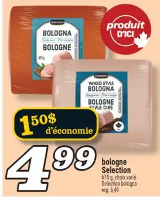 Marché Richelieu BOLOGNE SELECTION | SELECTION BOLOGNA offer