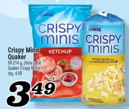 Marché Richelieu CRISPY MINIS QUAKER | QUAKER CRISPY MINIS offer