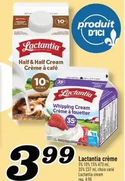 Marché Richelieu LACTANTIA CRÈME | LACTANTIA CREAM offer