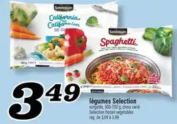 Marché Richelieu LÉGUMES SELECTION | SELECTION FROZEN VEGETABLES offer