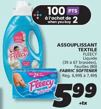 IGA FLEECY FABRIC SOFTENER offer