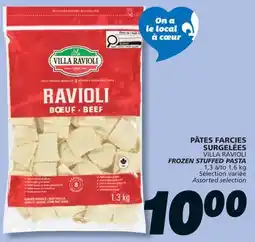 IGA VILLA RAVIOLI FROZEN STUFFED PASTA offer