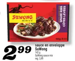 Marché Richelieu SAUCE EN ENVELOPPE SUWONG | SUWONG SAUCE MIX offer