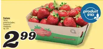 Marché Richelieu FRAISES | STRAWBERRIES offer