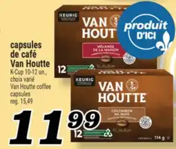 Marché Richelieu CAPSULES DE CAFÉ VAN HOUTTE | VAN HOUTTE COFFEE CAPSULES offer