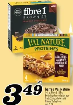 Marché Richelieu BARRES VAL NATURE | NATURE VALLEY BARS offer