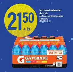 Maxi BOISSONS DÉSALTÉRANTES GATORADE offer