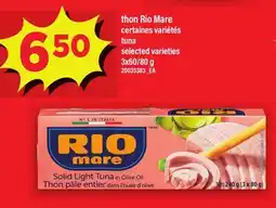 Maxi THON RIO MARE | TUNA, 3x60/80 G offer