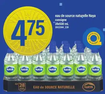 Maxi EAU DE SOURCE NATURELLE NAYA offer