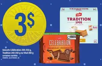 Maxi BISCUITS CÉLÉBRATION, 200-350 G, TRADITION, 240-350 G OU VITAL, 280 G offer