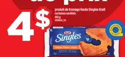 Maxi PRODUIT DE FROMAGE FONDU SINGLES KRAFT offer