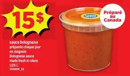 Maxi SAUCE BOLOGNAISE offer