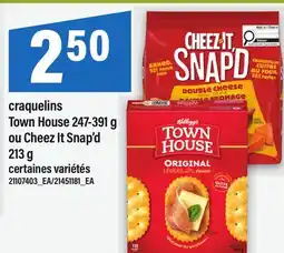 Maxi CRAQUELINS TOWN HOUSE, 247-391 G OU CHEEZ IT SNAP'D, 213 G offer