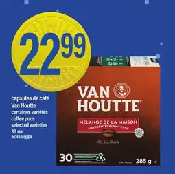Maxi CAPSULES DE CAFÉ VAN HOUTTE | COFFEE PODS, 30 UN offer