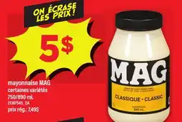 Maxi MAYONNAISE MAG, 750/890 mL offer
