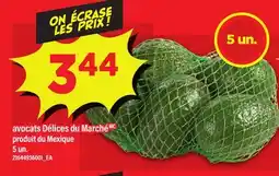 Maxi AVOCATS DÉLICES DU MARCHÉ, 5 un offer
