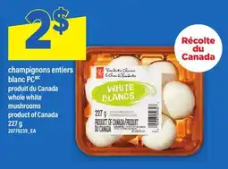 Maxi CHAMPIGNONS ENTIERS BLANC PC | WHOLE WHITE MUSHROOMS offer