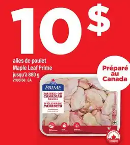 Maxi AILES DE POULET MAPLE LEAF PRIME, jusqu'à offer