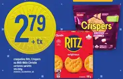 Maxi CRAQUELINS RITZ, CRISPERS OU MÉLI-MÉLO CHRISTIE offer