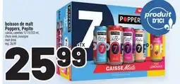 Metro BOISSON DE MALT POPPERS, PEPITO | MALT DRINK offer
