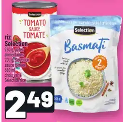 Metro RIZ SELECTION | SELECTION RICE offer