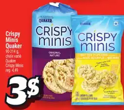 Metro QUAKER CRISPY MINIS | CRISPY MINIS QUAKER offer
