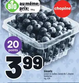 Metro BLEUETS | BLUEBERRIES offer